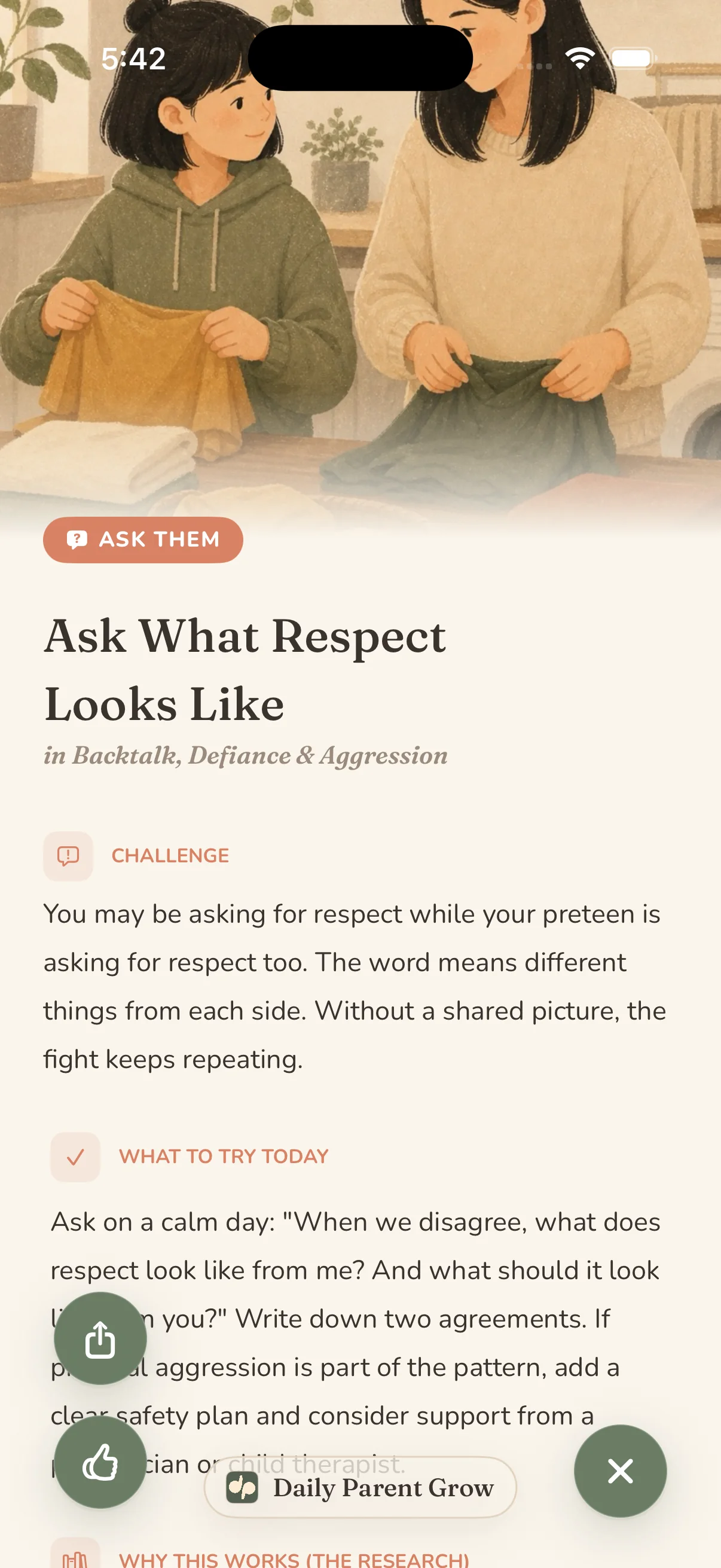 Tip detail: Ask What Respect Looks Like